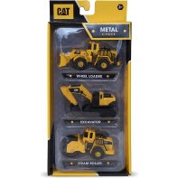 Cat Pack 3 Engins De Chantier En Mtal