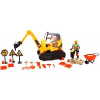 CAT Workforce 18cm Excavator Figures and Accessories