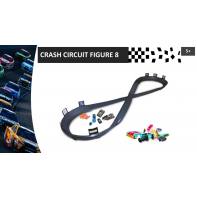 Crash circuit figure 8 NASCAR