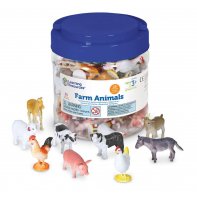 Farm Animal Counters Set of 60
