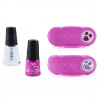 Go Glam Nail Stamper Large Refill Pink