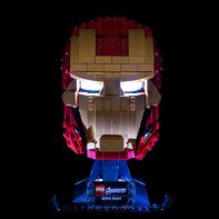 Lights For LEGO Iron Man Helmet 76165