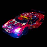 Lumières Pour LEGO Ferrari 488 GTE 42125