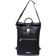 Marshall Downtown Backpack black and gold