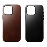 Modern Horween Leather Case for iPhone 16 Pro Max Nomad