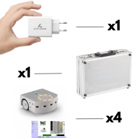 Pack Education Valise Thymio 2 AI - 4 Robots