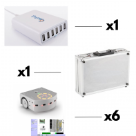 Pack Education Valise Thymio AI - 6 Robots