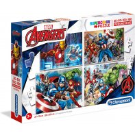 Puzzle Clementoni Avengers Marvel 4 en 1