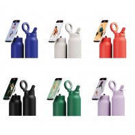 Ringo Pro steel water bottle with MagSafe mount