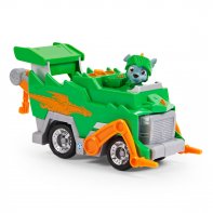 Rocky Rescue Knights Paw Patrol vehicle and figurine