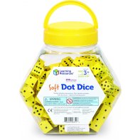 Soft Foam Dot Dice Learning Resources