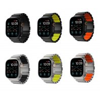 Stratos KFM Titanium Apple Watch Wristband Nomad