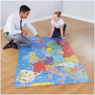 World map mat for Beebot and Bluebot