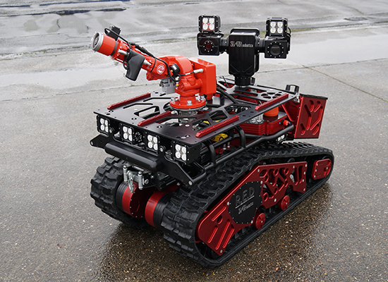 Un robot pour aider les soldats du feu