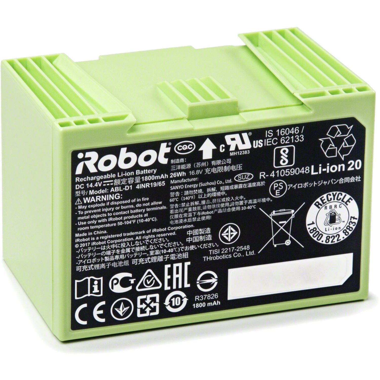 Batterie Lithium ion iRobot Roomba Série i et e