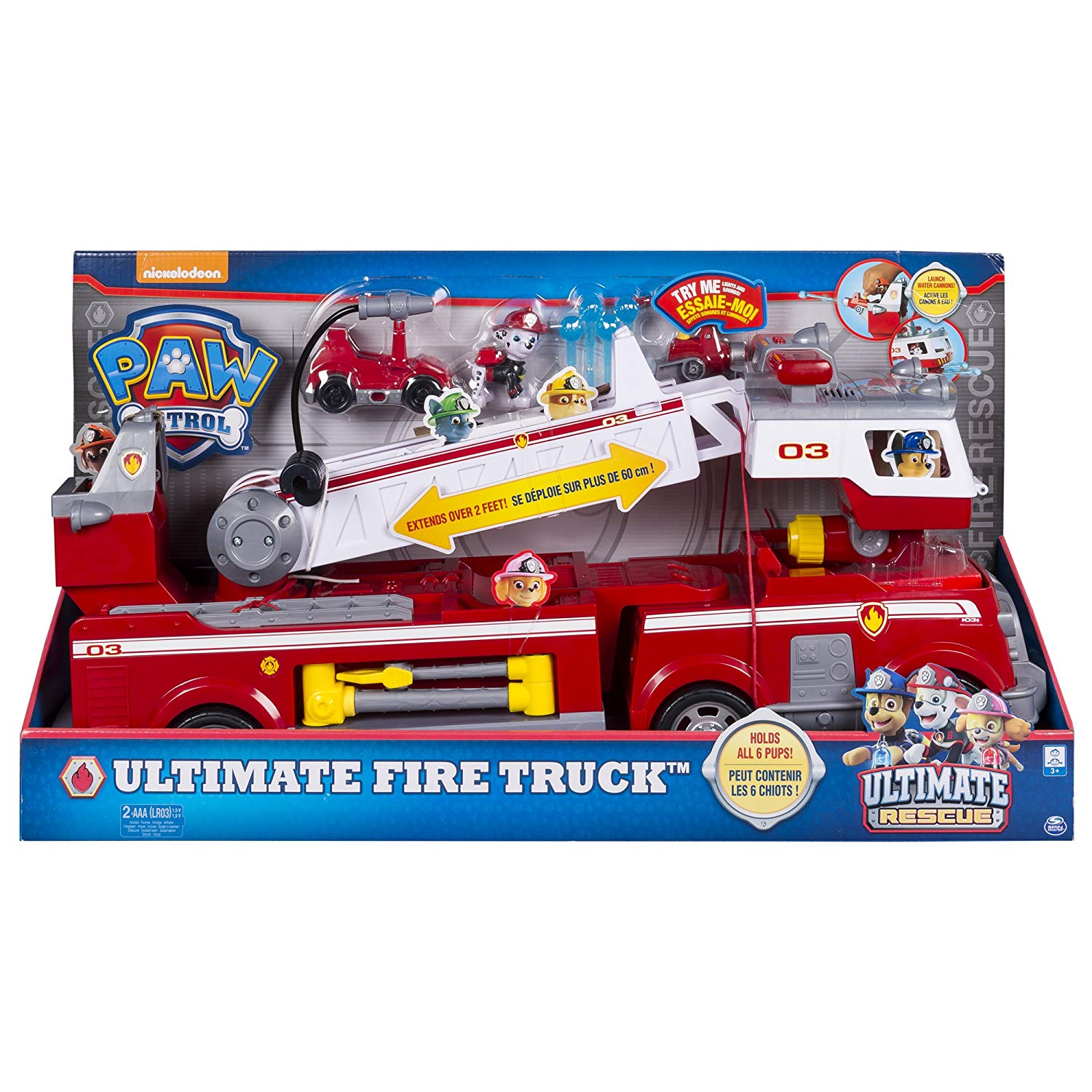 Pat Patrouille Camion De Chantier Ultimate Rescue Paw Patrol