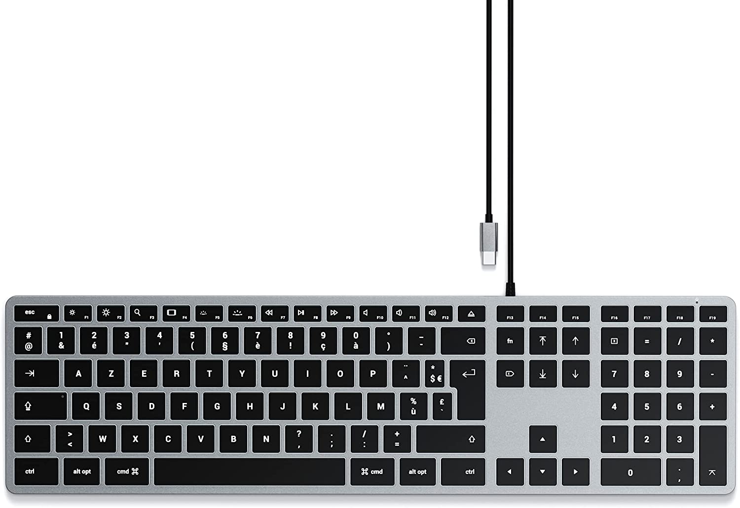 Clavier USB AZERTY, Claviers filaires