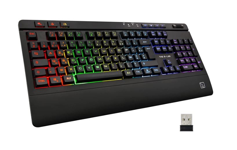 Clavier Gaming Sans Fil Glab Keyz Titanium