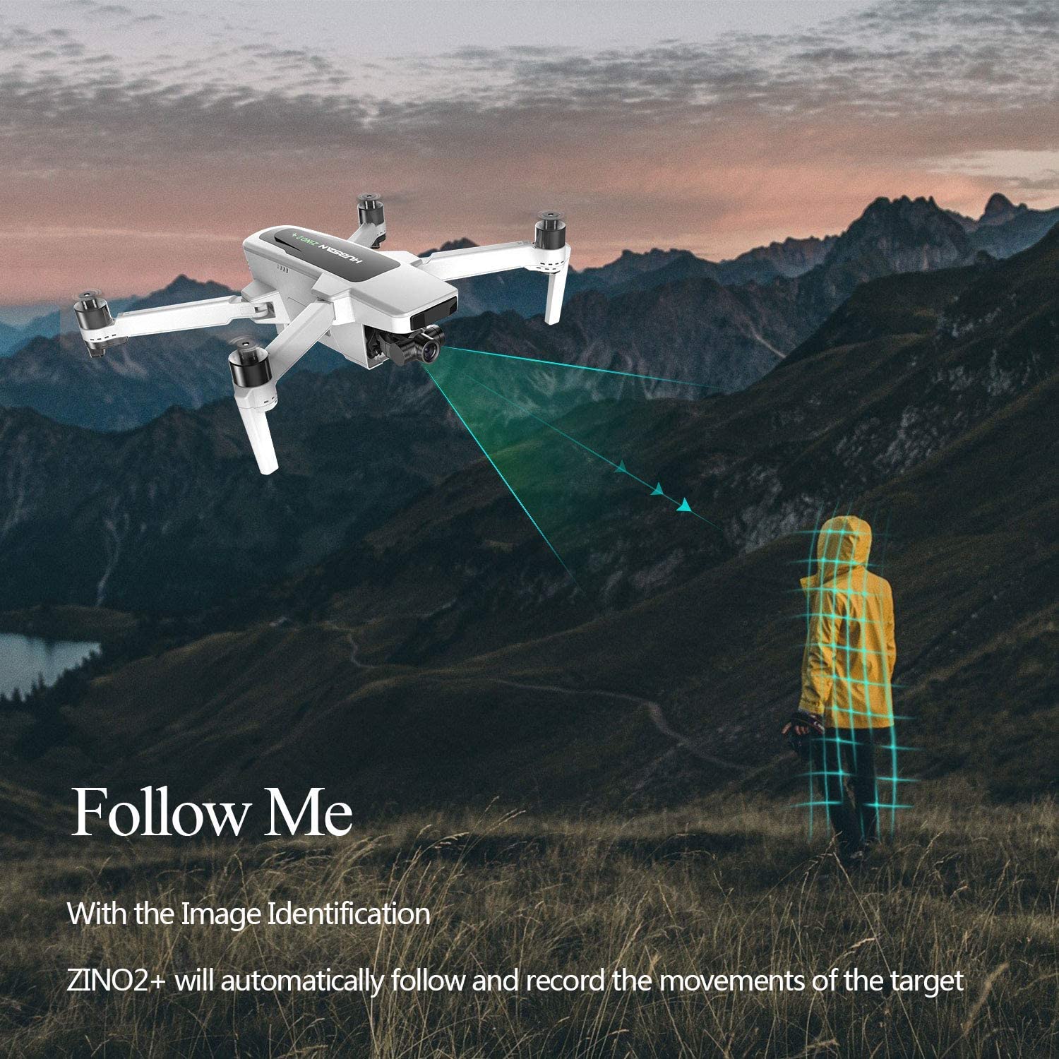 Drone Hubsan Zino 2 : drone caméra semi professionnel