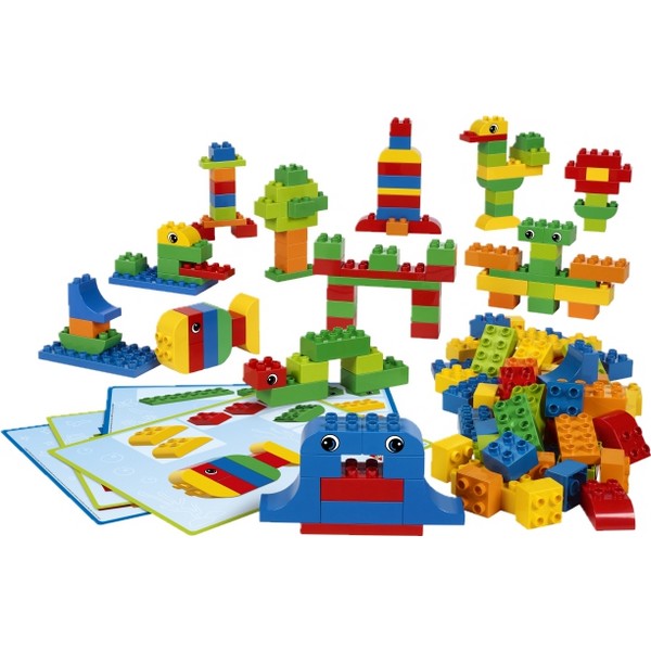 ensemble jouets enfants jeu de construction style duplo lego