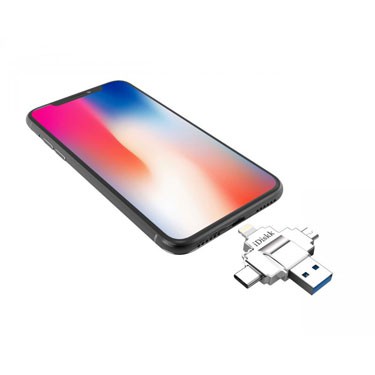 Clé USB iDiskk 64 Go certifiée MFi pour iPhone, clé USB Lightning, Stockage  Externe iPhone pour iPad/iOS/Mac/Ordinateur : : Informatique