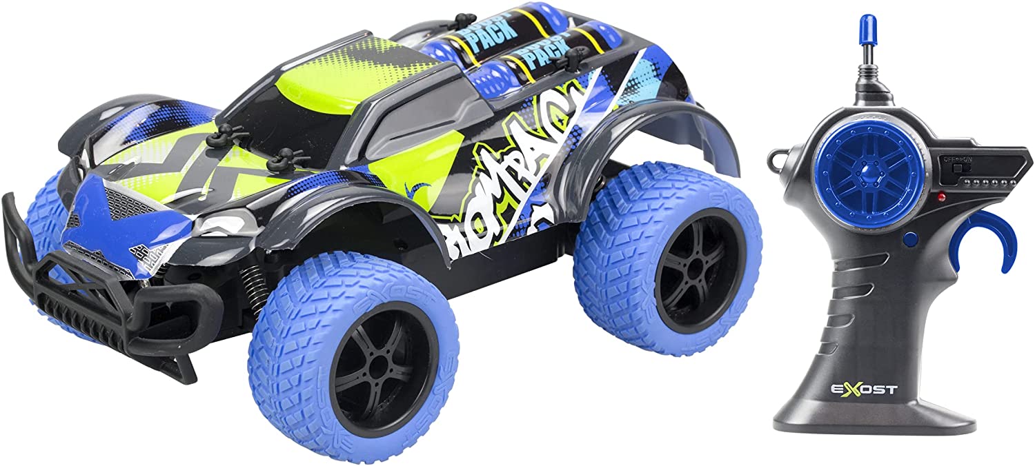 Voiture Télécommandée 4x4 XS - EXOST MINI TRUCK X-BEAST - Bleu