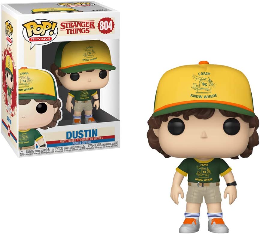 Figurine POP Dustin at camp Stranger Things