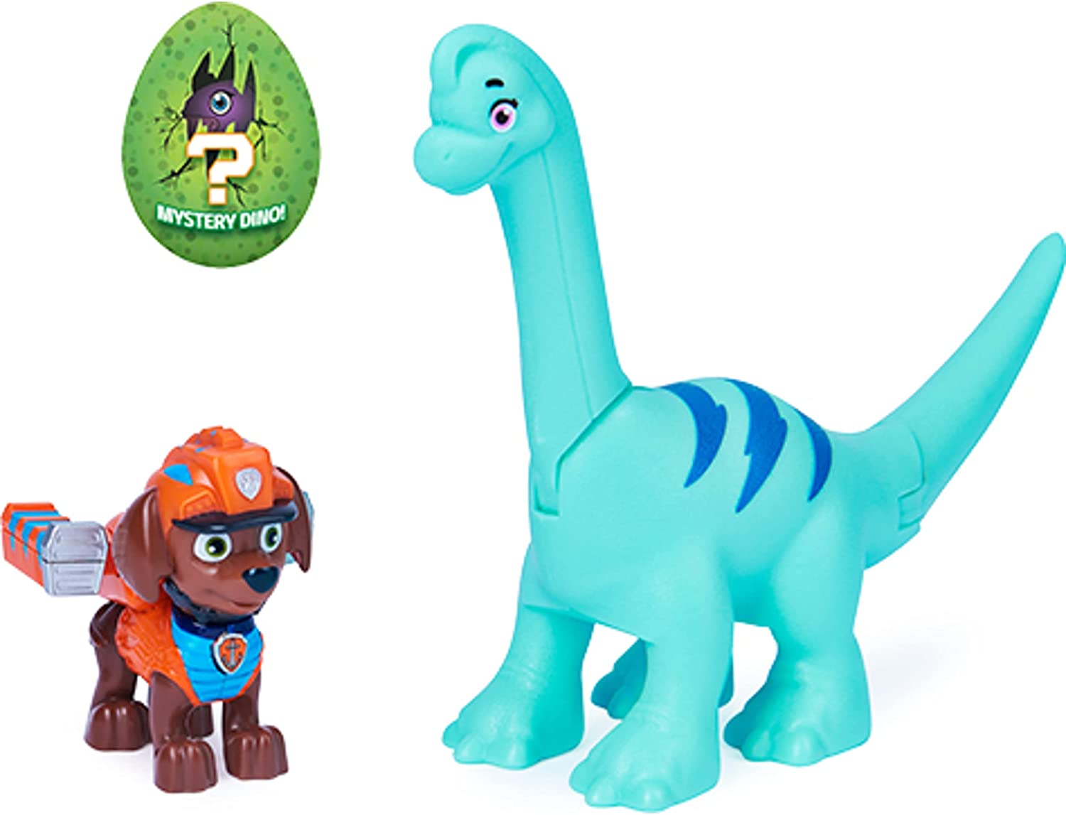 Figurines Dino Rescue Pat Patrouille Pack de 4