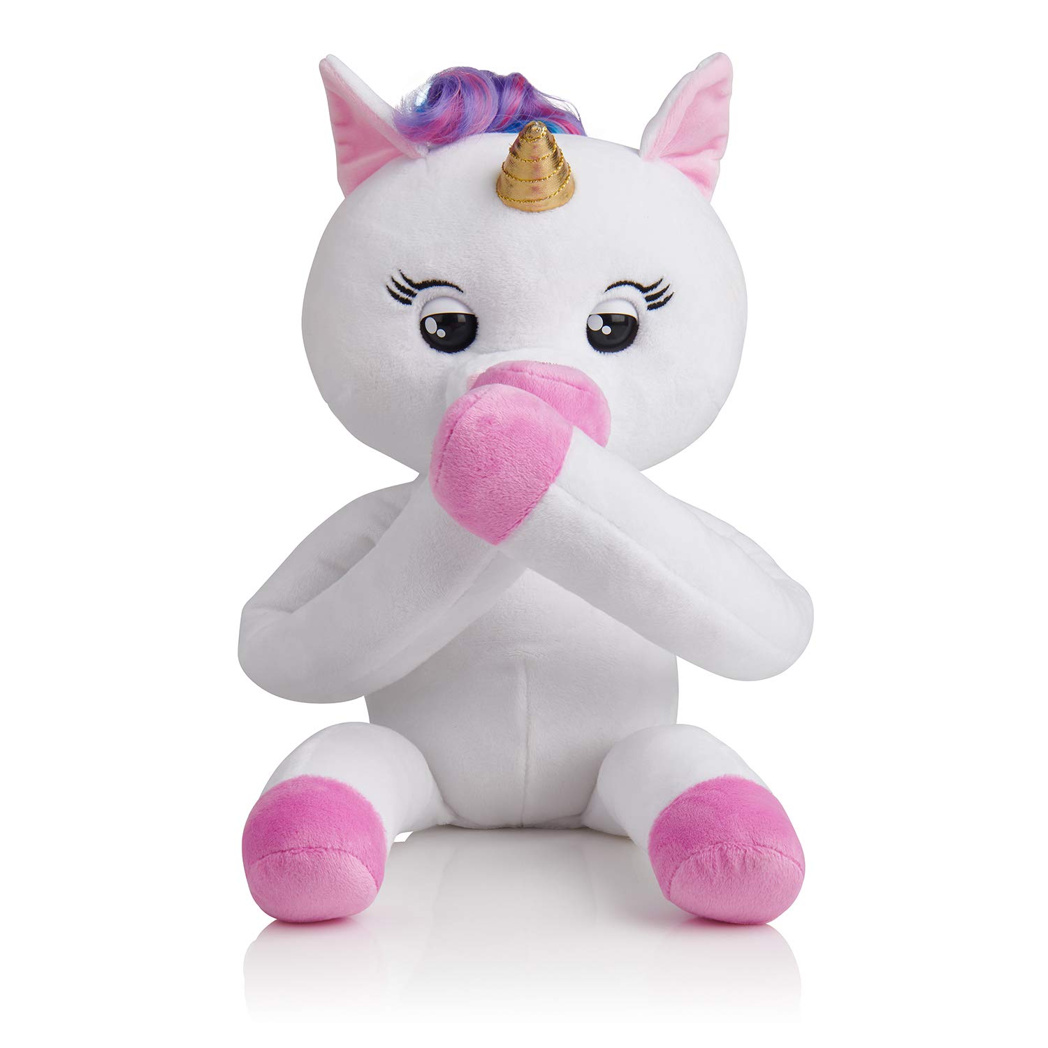 peluche licorne interactive