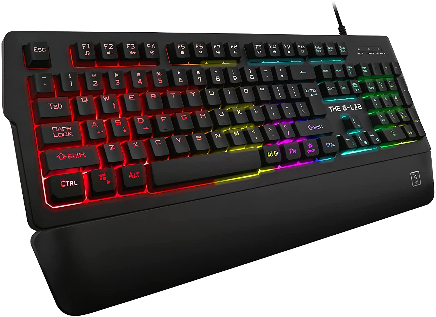 The G-Lab Keyz Tungsten / Clavier gaming sans fil