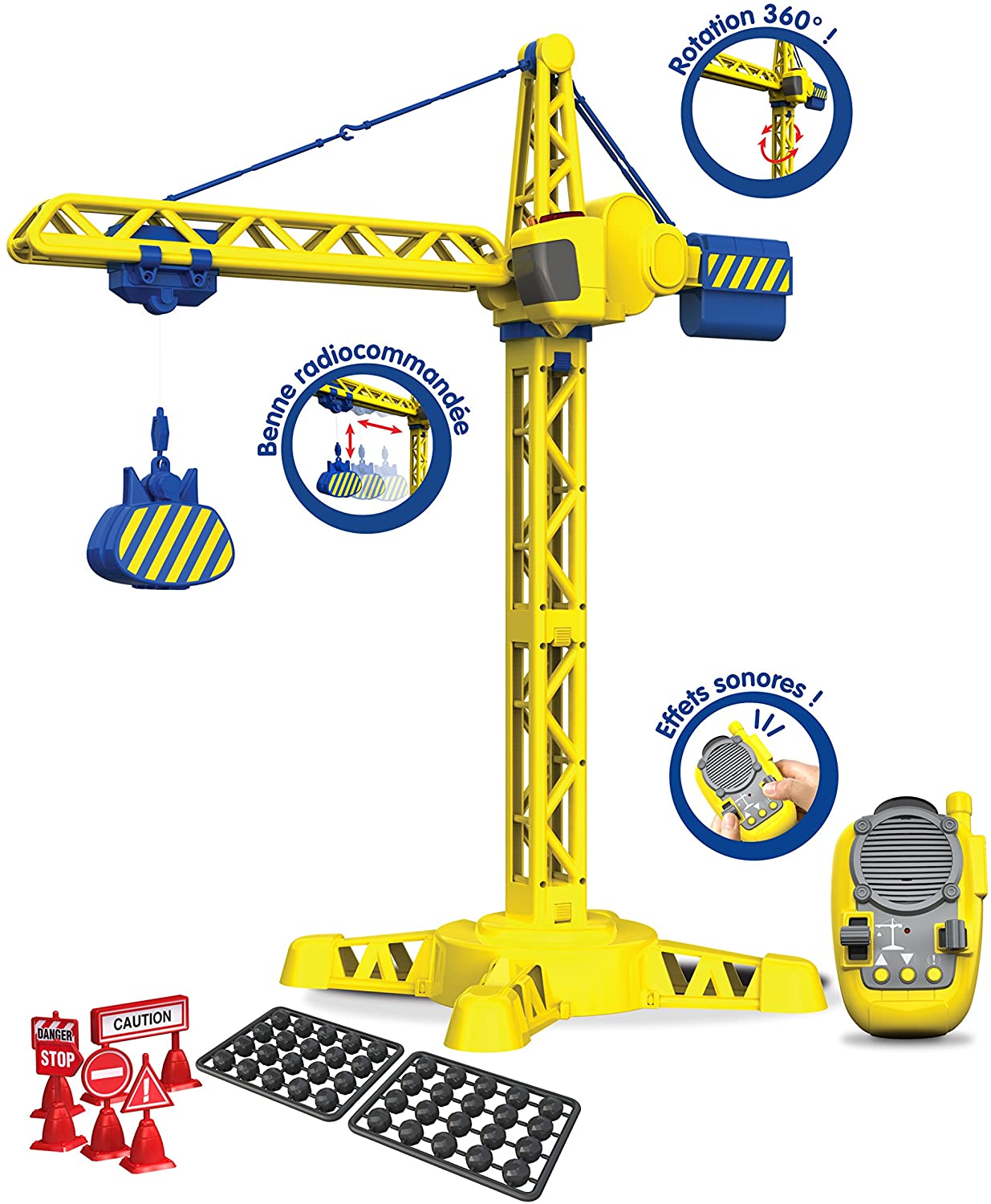 Grue de chantier télécommandée Tooko par Silverlit