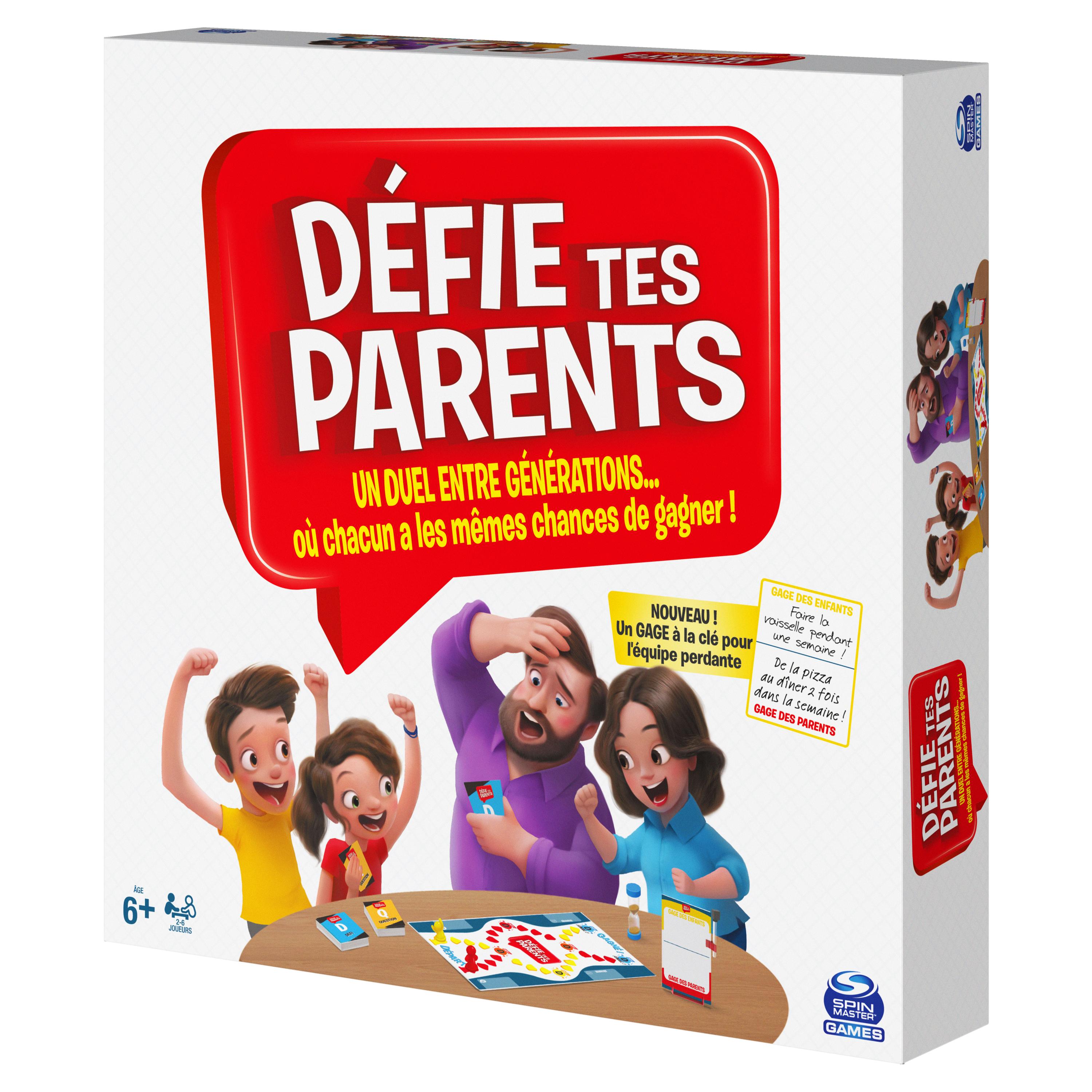 Jeux de société Défie tes parents Lancez les Paris