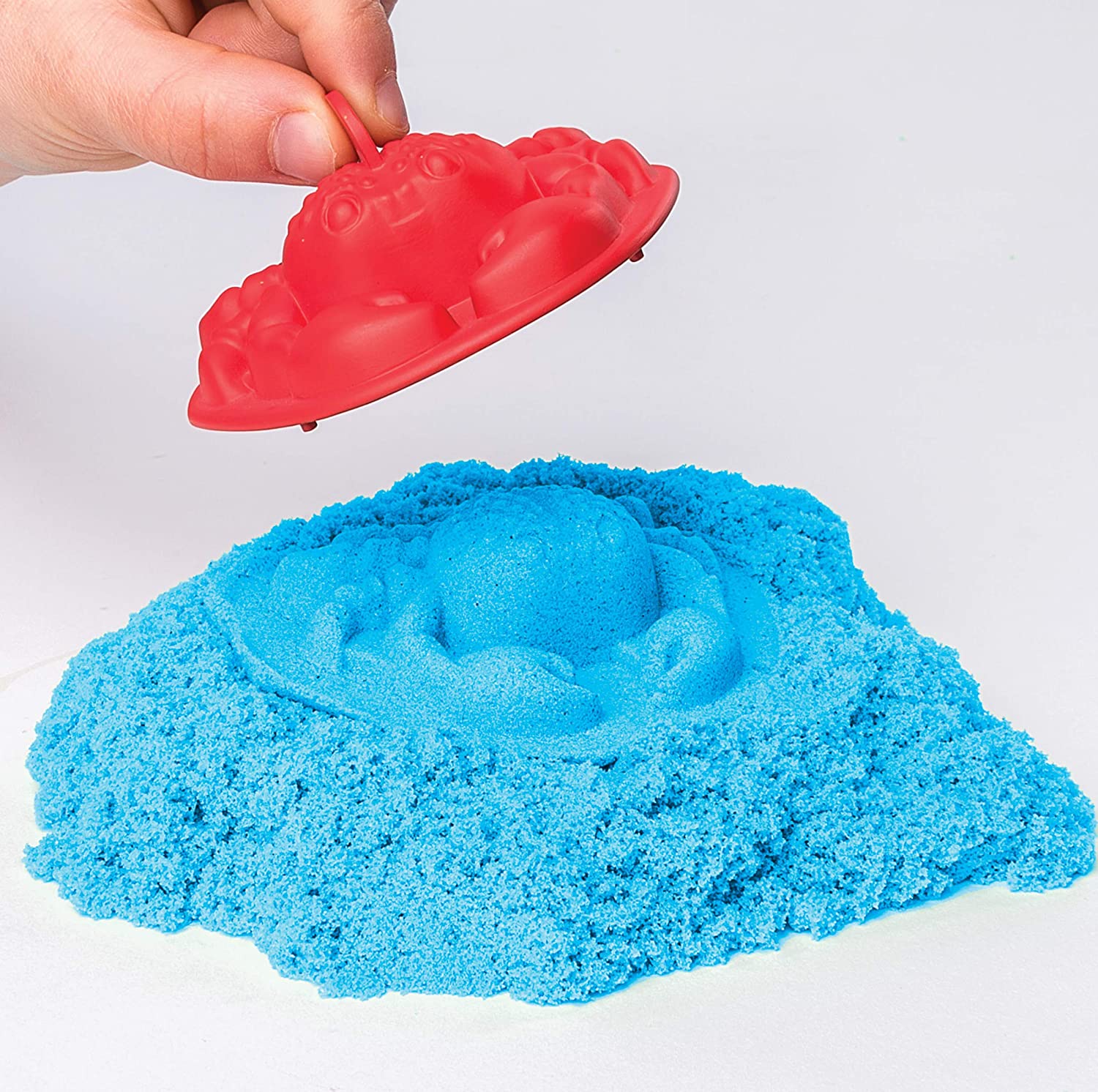Sable Magique Cinétique 930 G Pour Enfants – Sensoriel, Ne Sèche Pas, Ne Colle Pas (couleur Bleu, Testé Sécurité)