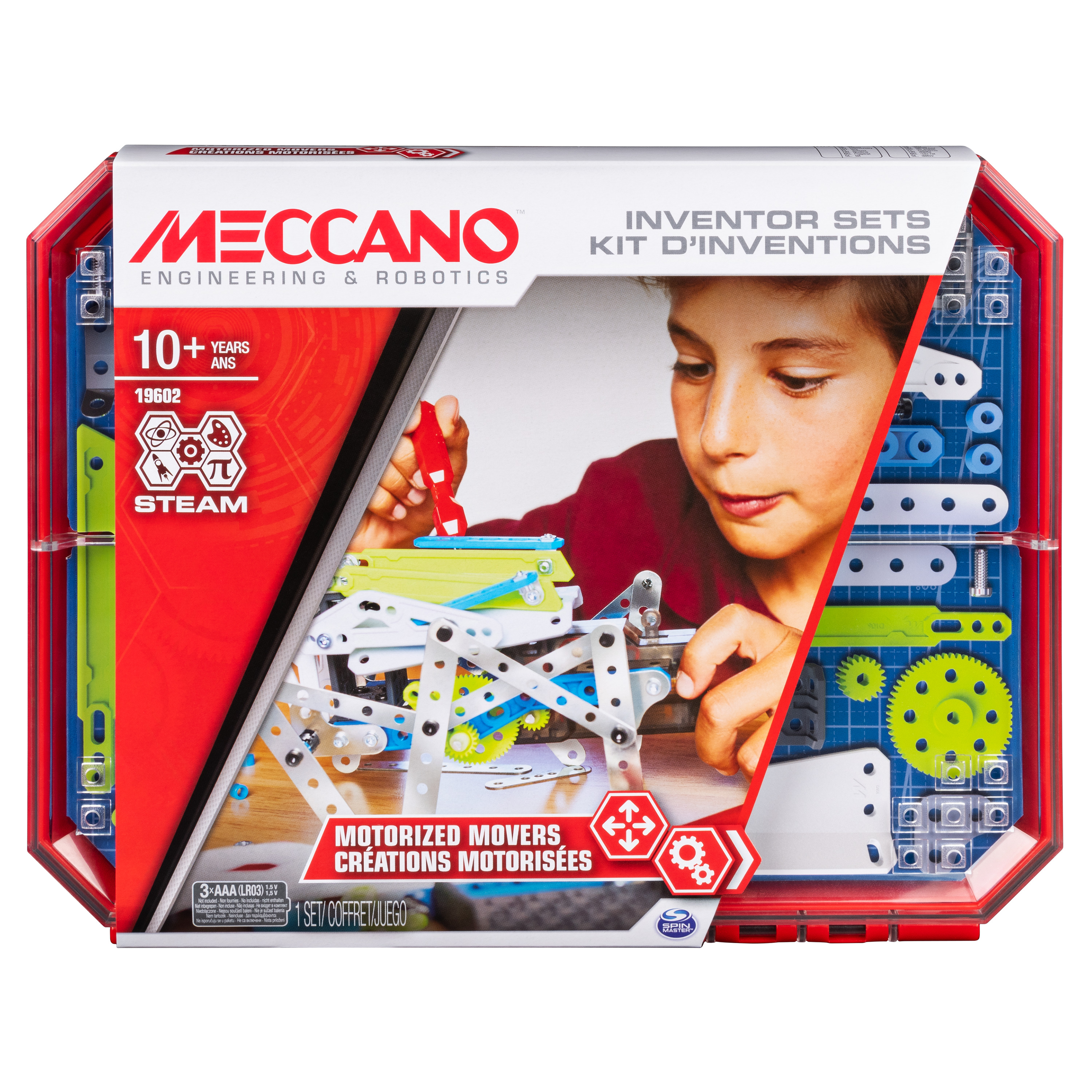 Kit 5 moteur Meccano 6047099 - Jeux de construction