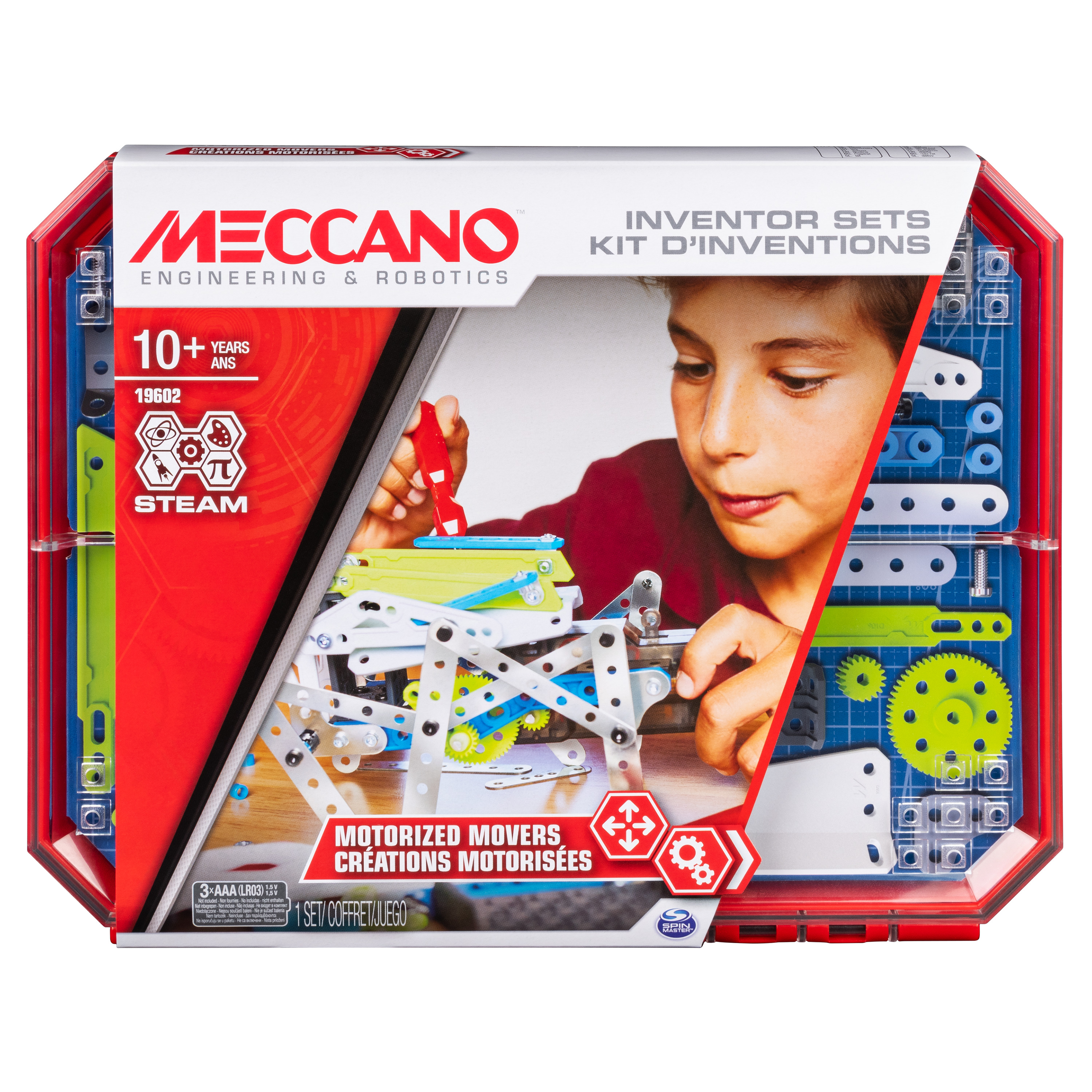 MECCANO - Cabriolet Retro Friction 5 MODÈLES - Coffret Inventions