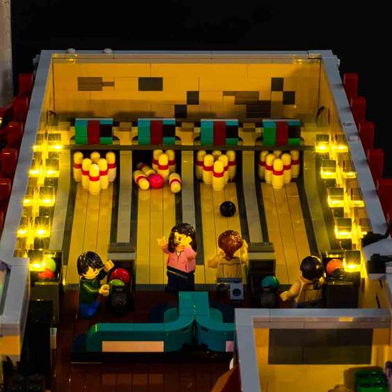 Lumières LMB pour LEGO Retro Bowling Alley 910013