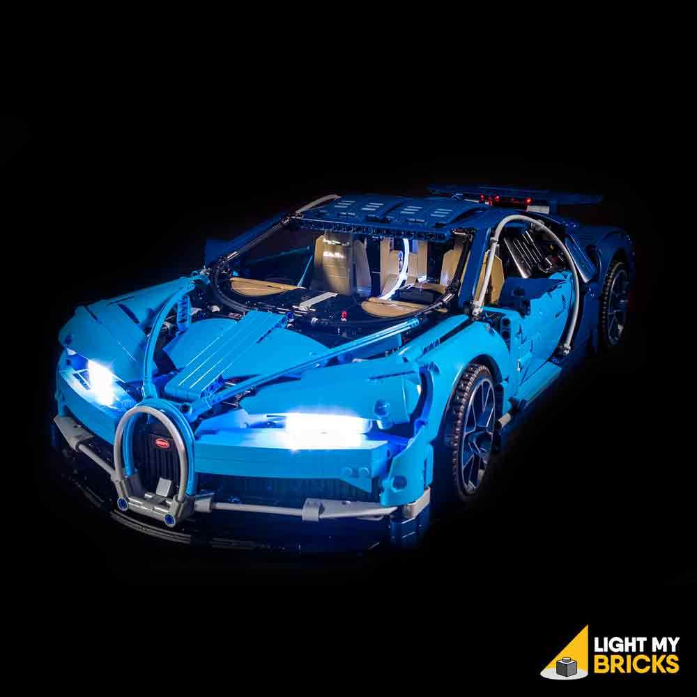 Kit d'éclairage LED pour Bugatti Chiron Compatible avec l'ensemble