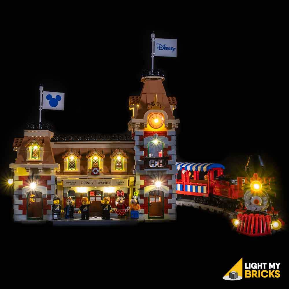 Lumières pour LEGO Gare Disney 71044 Light My Bricks