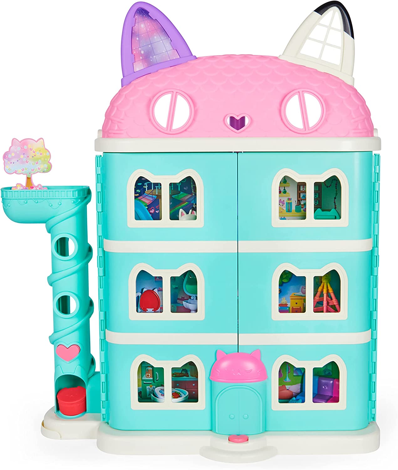 Maison Gabby Et La Maison Magique Gabby's Dollhouse LA MAISON MAGIQUE Maison Magique Interactive Avec  Figurines Et 15 Accessoires Tirée Du Dessin Animé Gabby Et La Maison |  freixenet.com