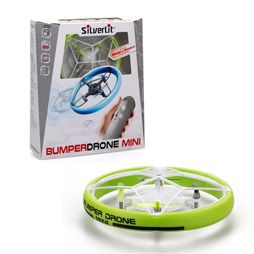 Flybotic 84807 bumper drone - drone radiocommandé 36 cm pour enfant -  modele aléatoire (bleu ou vert) - 8 ans et + - La Poste