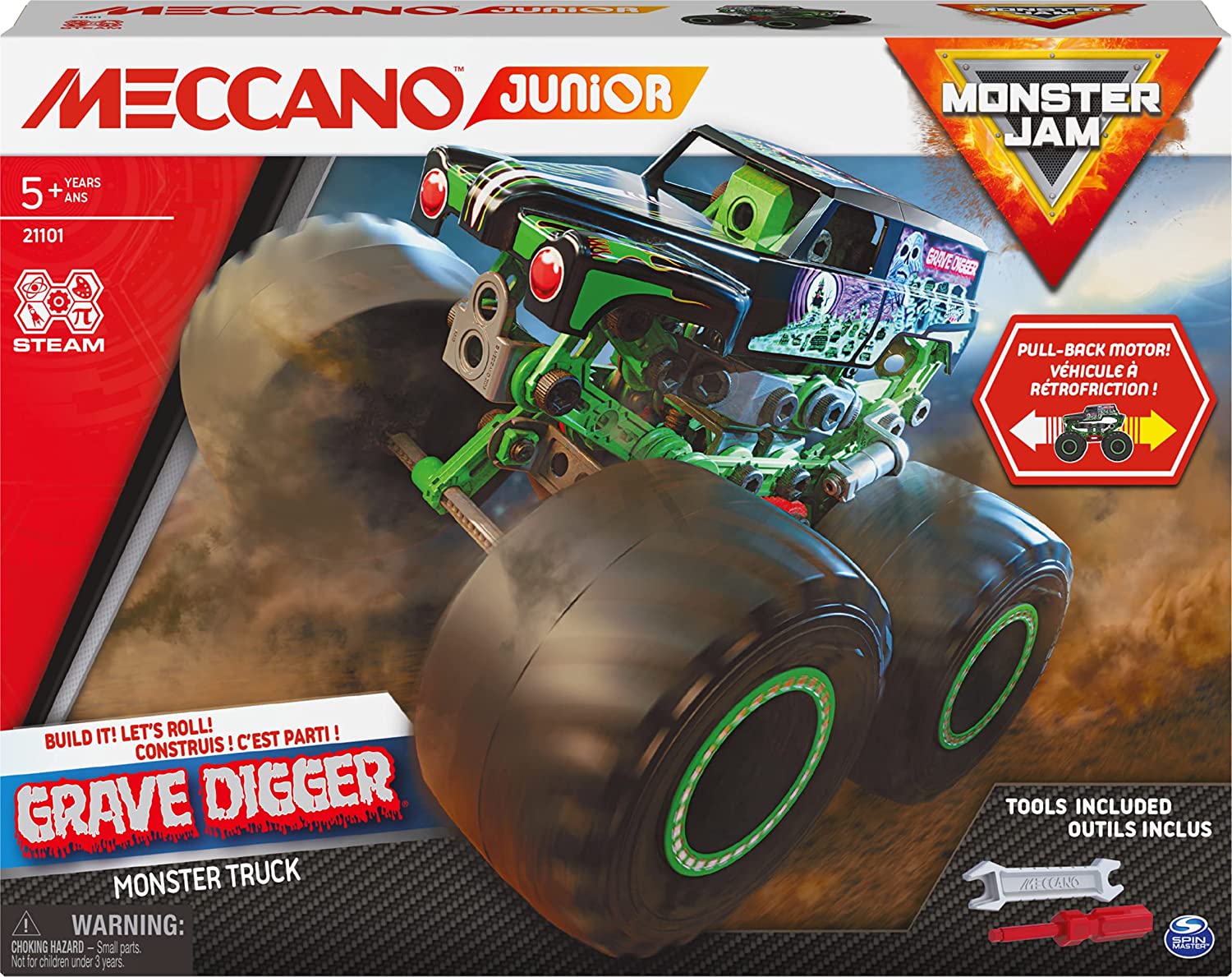 Monster Truck Meccano Junior: jeu de construction