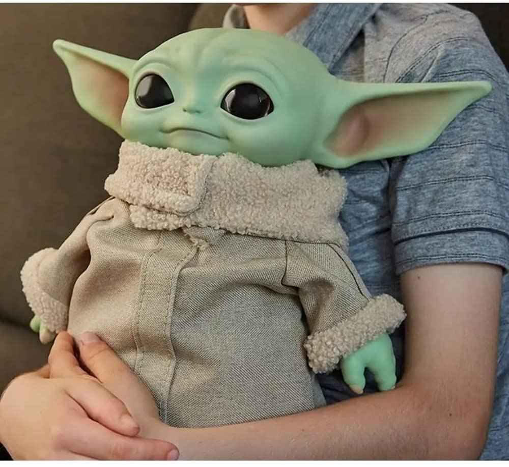 L'enfant Baby Yoda La peluche Mandalorian Star Wars — Juguetesland