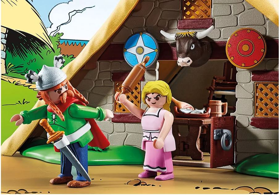 Hutte d'Abraracourcix Playmobil Astérix 70932