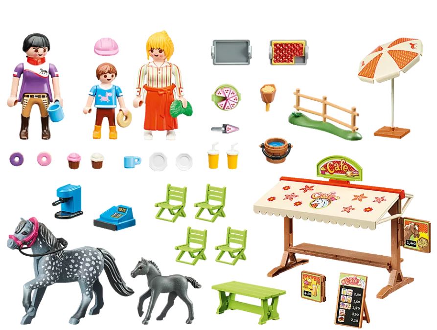 Playmobil Café du poney club 70519