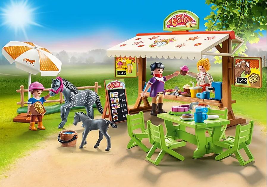 Playmobil Café du poney club 70519