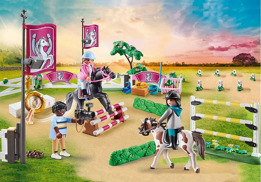 Playmobil Voiture et van pour poney 70511