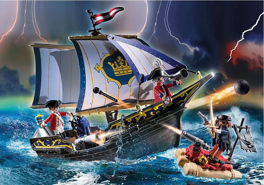 Playmobil Pirates Chaloupe des soldats 70412