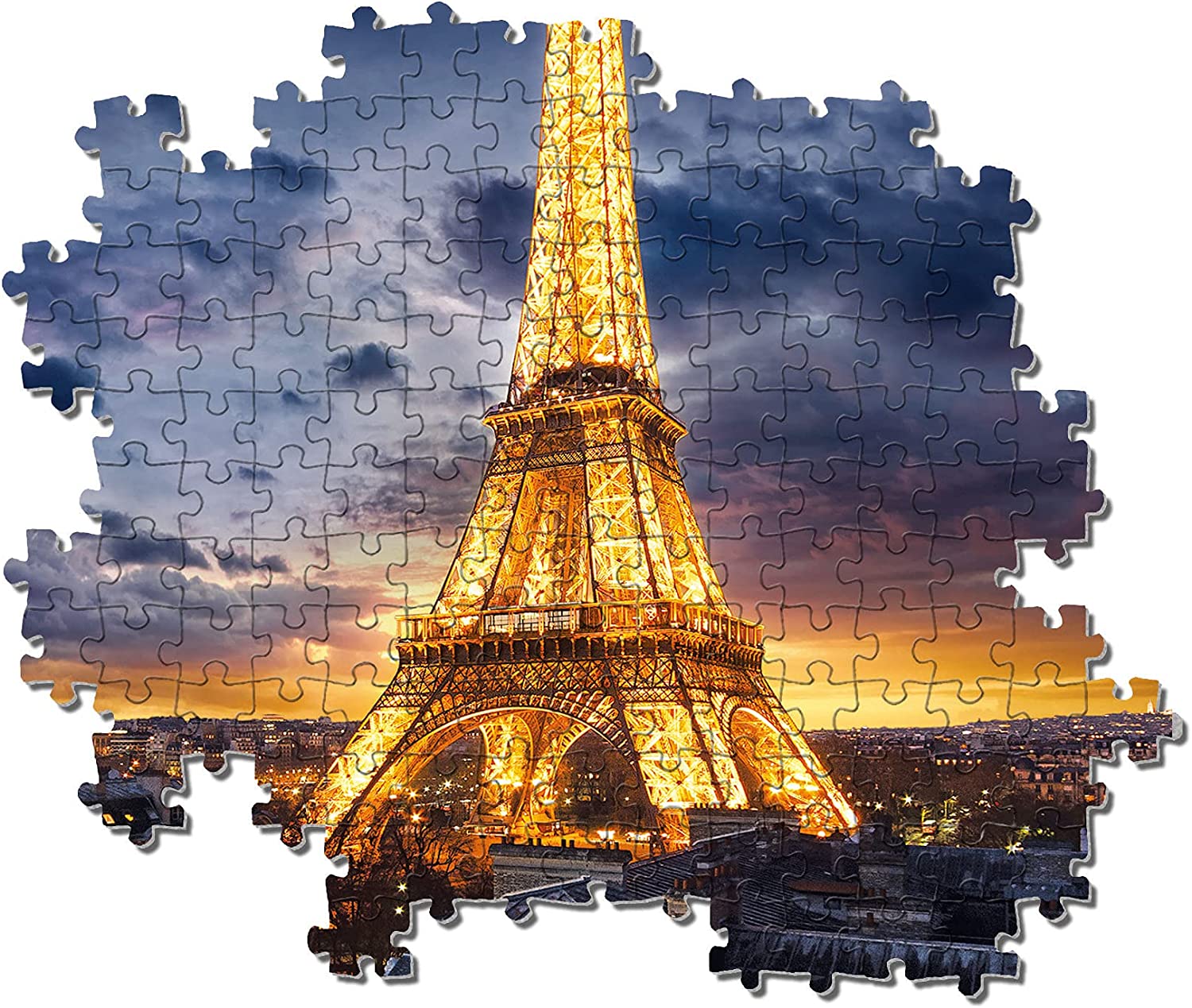 Puzzle 1000 pièces - Paris: Tour Eiffel à l'Aube