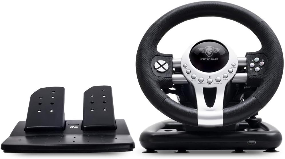 Volant De Course Race Wheel Pro 2 Pédales Vitesse Ps4 / Xbox One