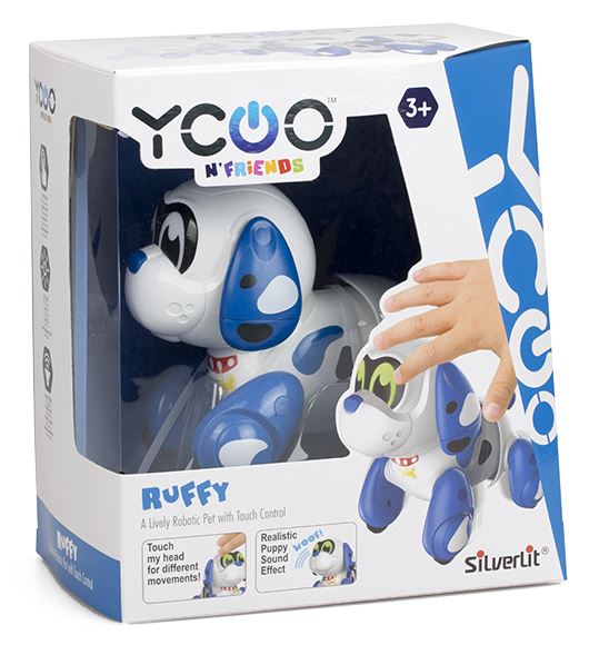 Mini chien Robot intéractif - YCOO - Robot chiot - 13 cm Ycoo
